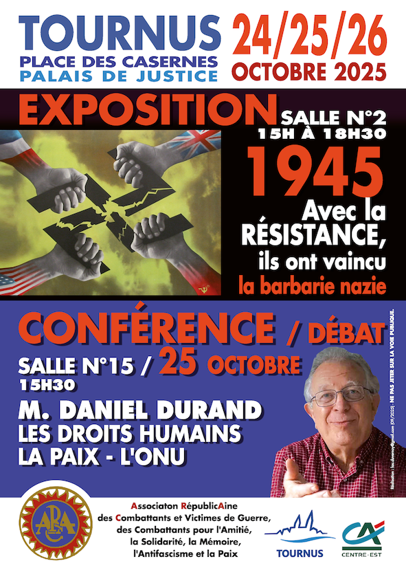 Exposition "1945. Avec la Résistance, ils ont vaincu la barbarie nazie"