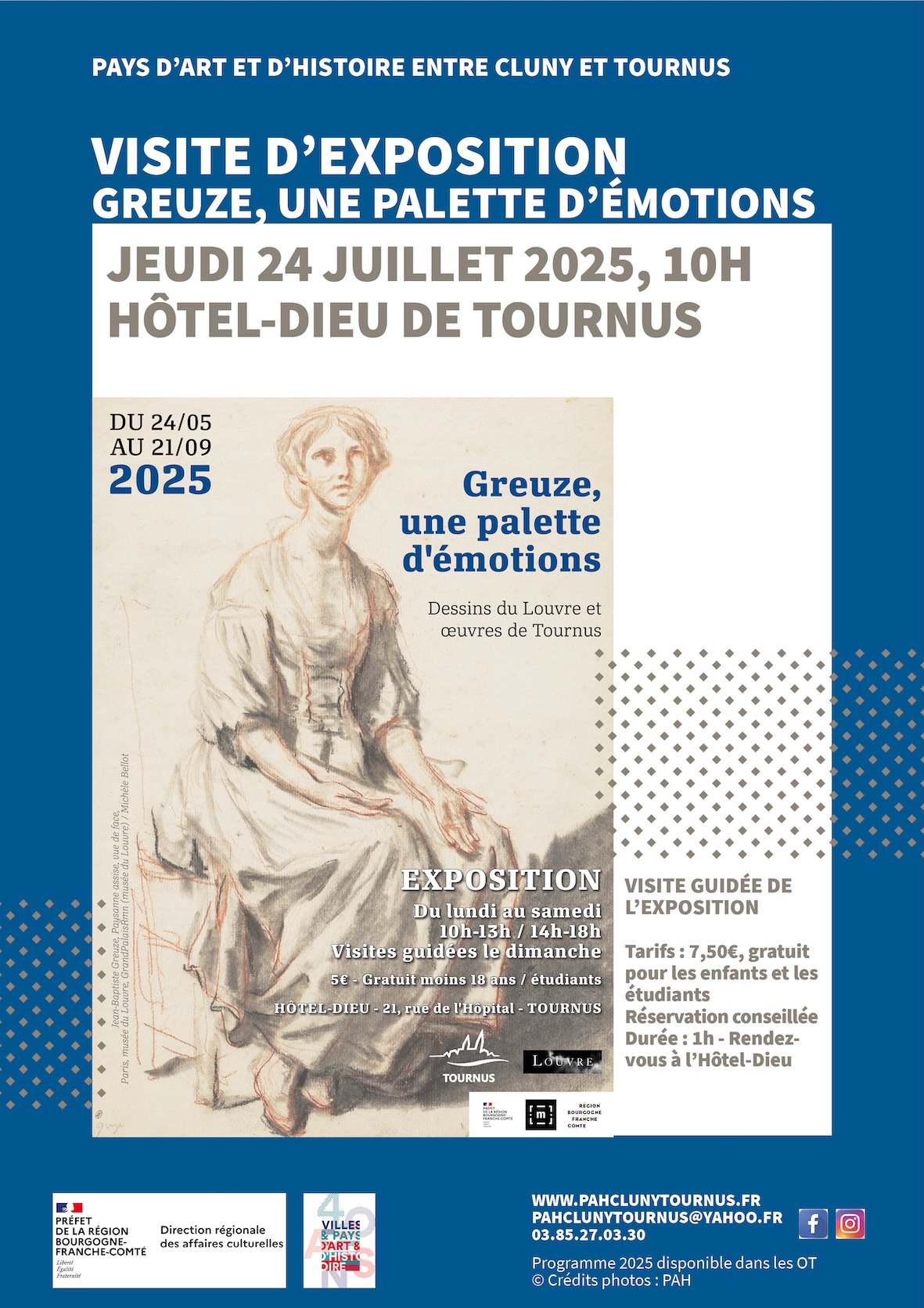 Visite guidée de l'exposition "Greuze, une palette d'émotions"