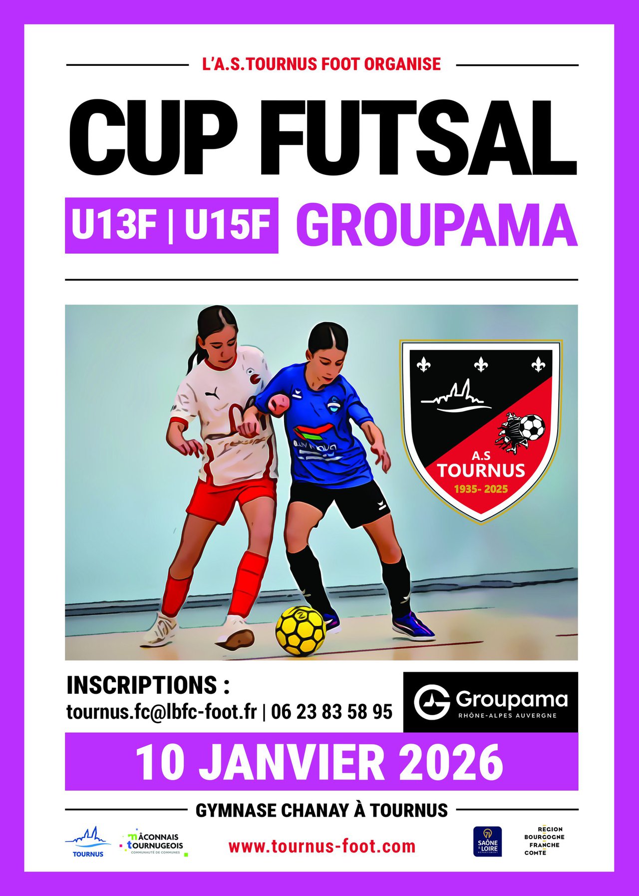 Tournoi "La Cup Futsal Groupama"