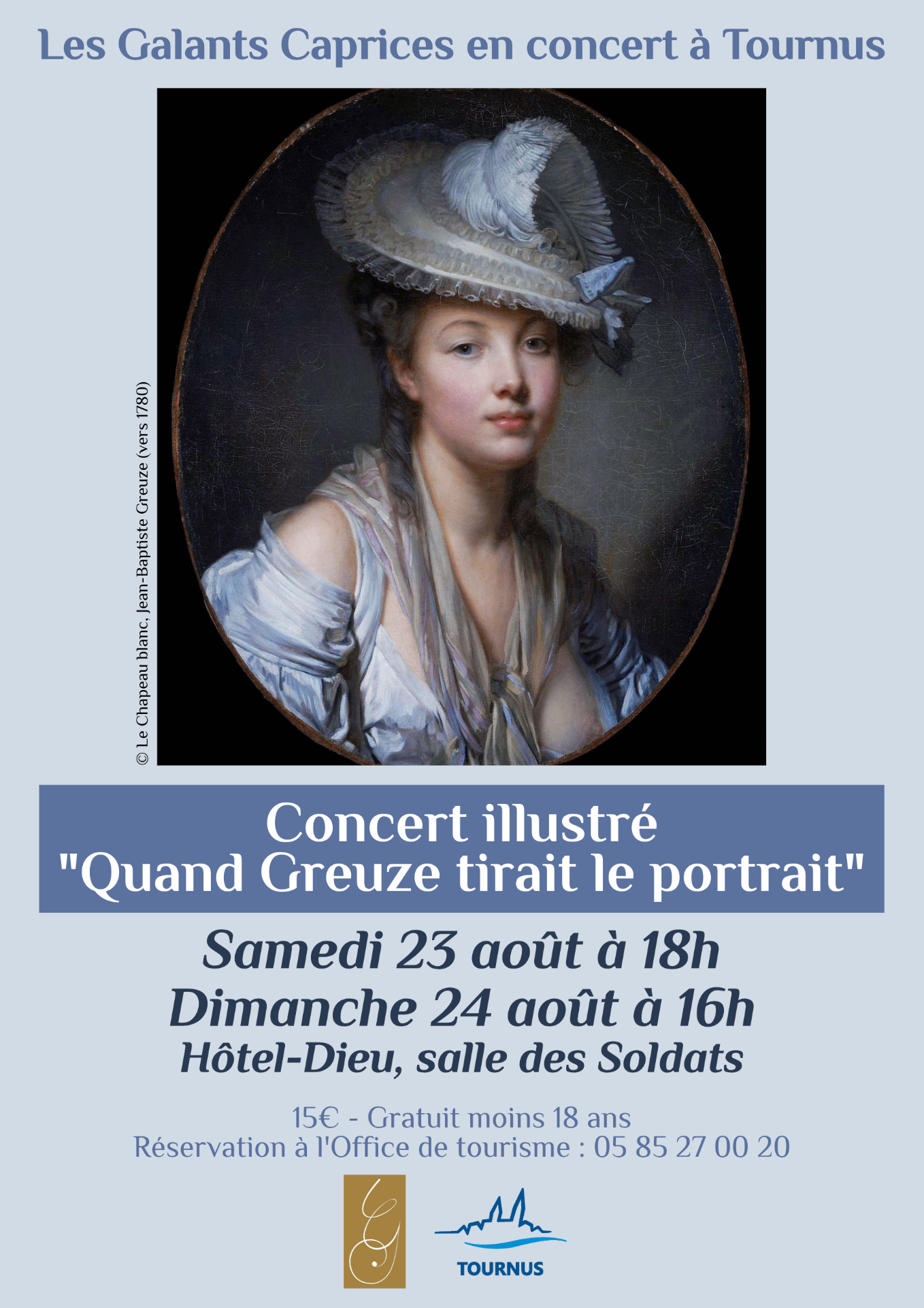Concert illustré "Quand Greuze tirait le portrait"