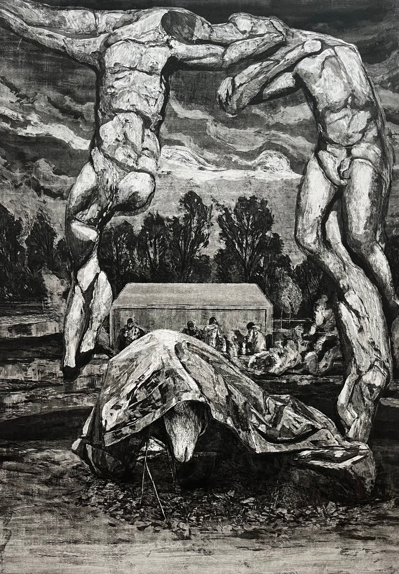 Exposition « Gravures » Gilbert Houbre, peintre, graveur