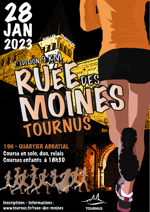 La course festive la Ruée des Moines est de retour le 28 janvier prochain !
